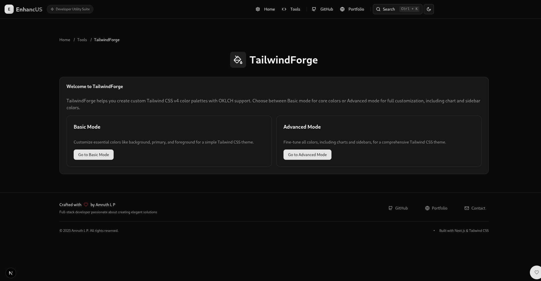 TailwindForge